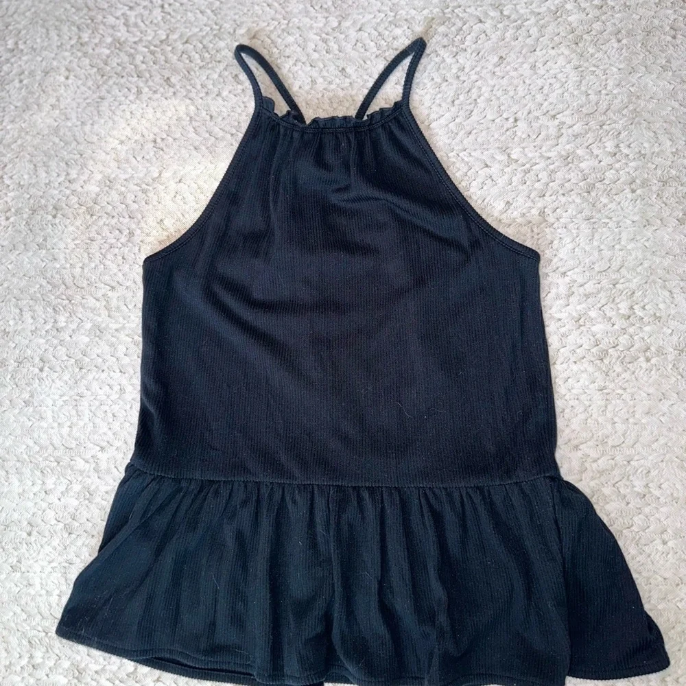 Volcom- Ruffled Rider, High Neck Top with Racer Back - Picture 2 of 10